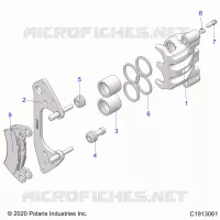 FREIN AVANT CALIPER