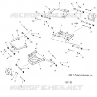 SUSPENSION ARRIERE CONTROL ARMS