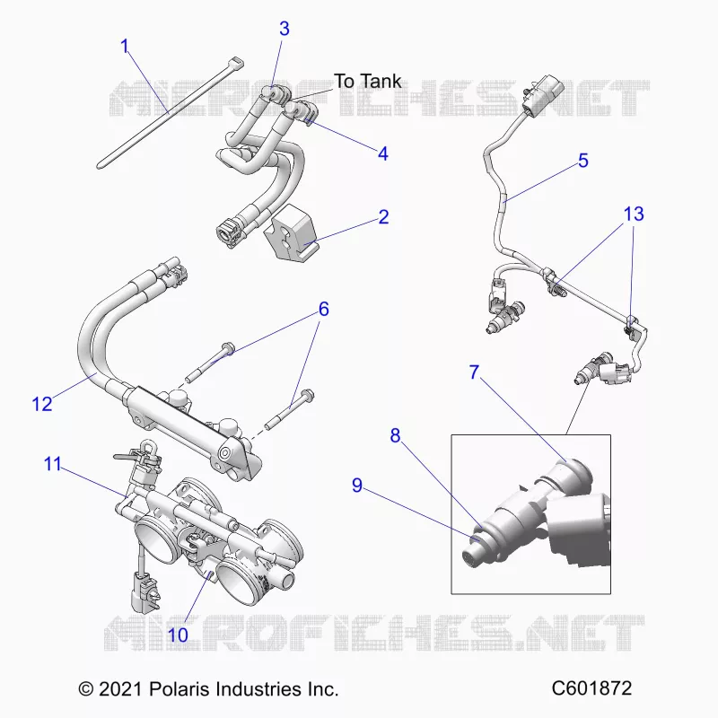 SYSTÃˆME D'ALIMENTATION, RAIL, LINES AND THROTTLE BODY