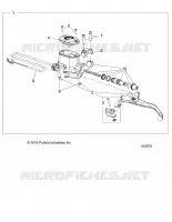 FREIN AVANT BRAKE LEVER AND MASTER CYLINDER