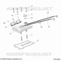 ENGINE, THROTTLE BODY AND COUVERCLE SOUPAPE