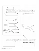 REFERENCES, TOOL KIT AND MANUEL DU PROPRIETAIRES