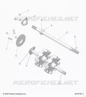DRIVE TRAIN, JACKSHAFT AND ARBRE DE TRANSMISSION