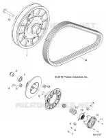 SYSTEME DE TRANSMISSION, SECONDARY CLUTCH