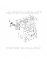 MOTEUR, ADMISSION D'EAU FLANGE