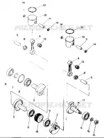 PISTON AND VILEBREQUIN SPRINT AND SPRINT E/S (4912721272020A)