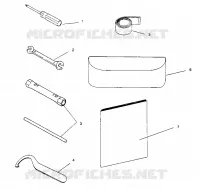 OUTILS XLT TOURING 0952857 and  EUROPEAN XLT TOURING E952857 (4929172917B011)