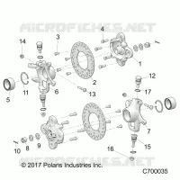 SUSPENSION AVANT HUB