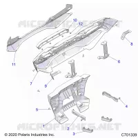 CARROSSERIE ARRIERE BUMPER