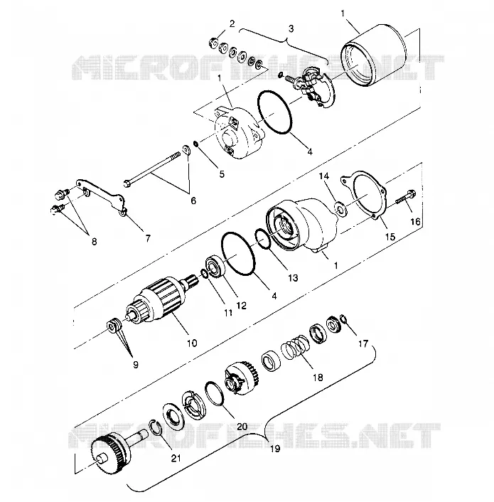 DEMARREUR Sportsman 4x4 W948040 (4926842684D004)