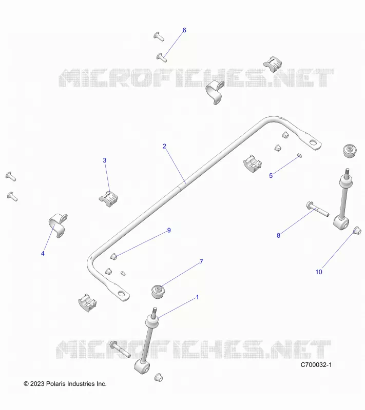 SUSPENSION, FRONT BARRE STABILISATRICE