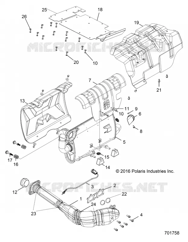 ENGINE, ECHAPPEMENT