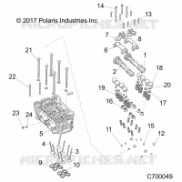 CYLINDRE HEAD AND VALVES