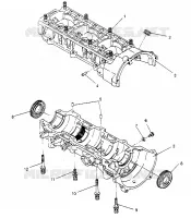 CARTERS MOTEUR ASSEMBLY XLT TOURING 0952857 and  EUROPEAN XLT TOURING E952857 (4929172917C007)