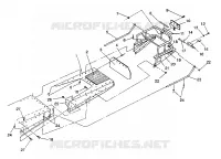 PORTE BAGAGES ET DOSSERET LITE GT/0933133 and STARLITE GT/0933127 (4923232323005A)