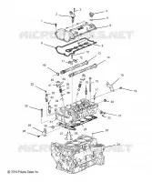 CYLINDRE HEAD AND RELATED PARTS