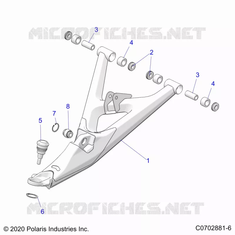 SUSPENSION AVANT CONTROL ARMS LOWER