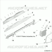 REFROIDISSEMENT RADIATOR MOUNTING