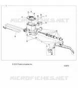 BRAKES, FRONT BRAKE LEVER AND MAITRE CYLINDRE