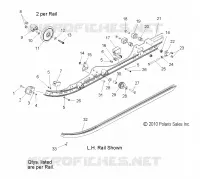 SUSPENSION, FIXATION RAIL