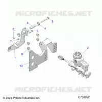 BRAKES, PEDAL AND MAITRE CYLINDRE