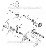 PISTON ET VILEBREQUIN 4X4 350L W938139 (4924052405037A)