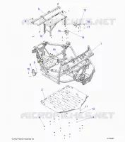 CHASSIS, MAIN FRAME AND SKID PLATES
