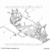 CHASSIS, MAIN CADRE