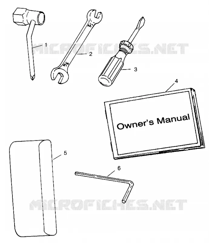 OUTILS SL 700 B974071, Intl. SL 700 I974071, SL 700 Deluxe B974072 and In (4940874087C002)