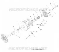 SYSTÃˆME DE TRANSMISSION, PRIMARY CLUTCH
