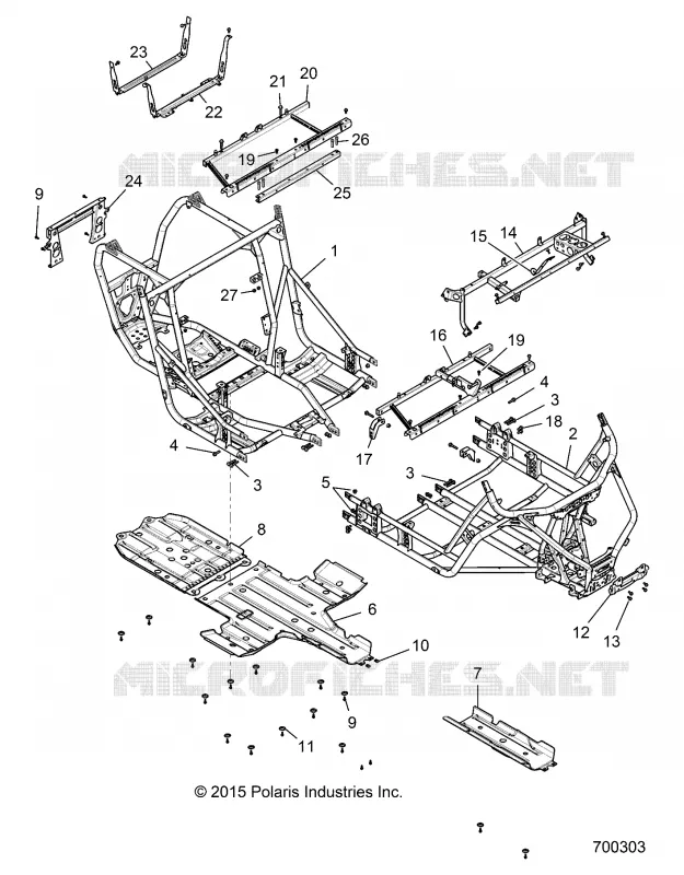 CHASSIS, CHASSIS AND SKID PLATES