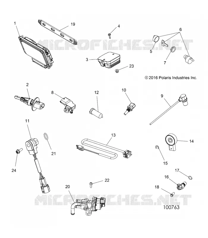 ELECTRICITE, SWITCHES, SENSORS, ECU AND CONTROL MODULES