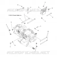 DRIVE TRAIN, MAIN SUPPORT PONT