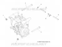 SYSTÈME DE TRANSMISSION, GEARCASE MOUNTING, REAR