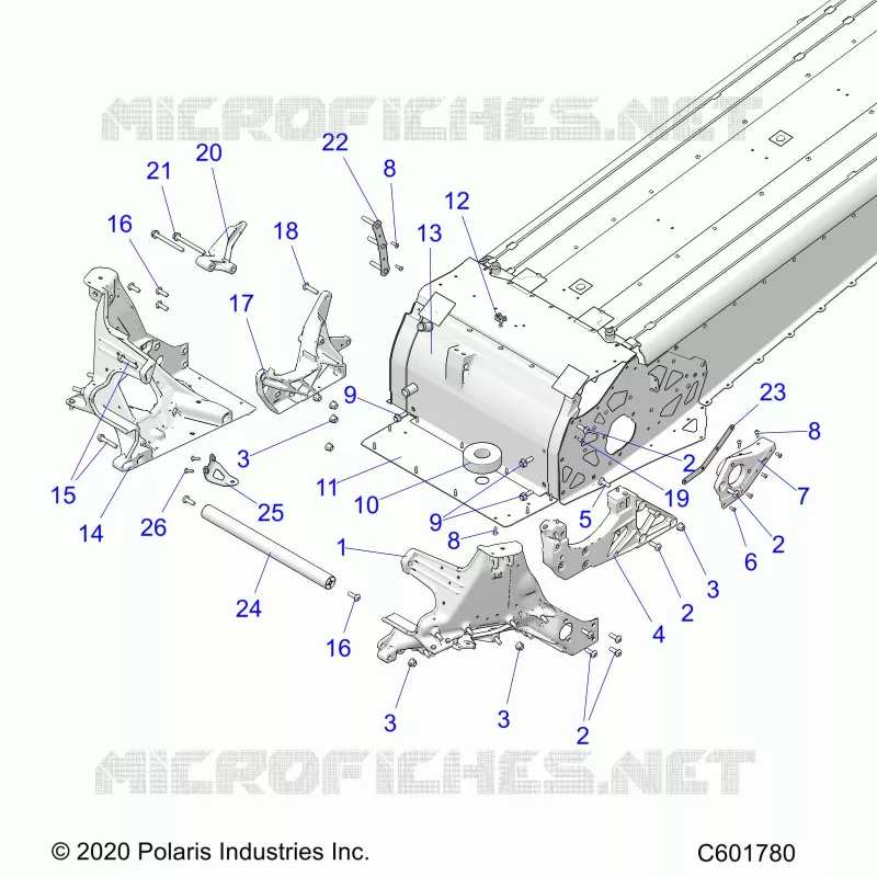 CHASSIS, BULKHEAD ASM.
