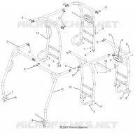 CHASSIS, CAB CADRE
