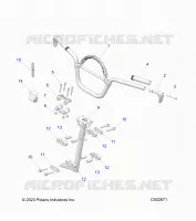 STEERING, FIXATION GUIDON