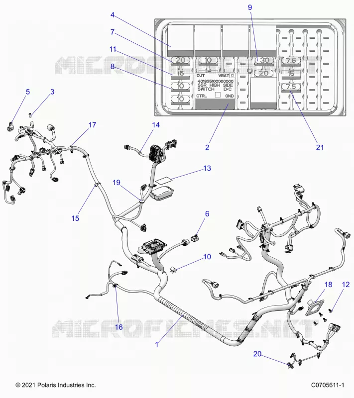 ELECTRICITE, WIRE HARNESS