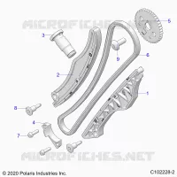 CHAINE DE DISTRIBUTION AND SPROCKET