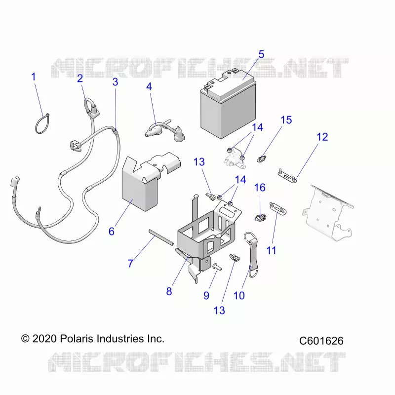 ELECTRICITE, BATTERY/BOX AND CABLES