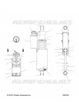 SUSPENSION, AMORTISSEUR AVANT TRACK (CLEAR)