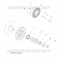 SYSTÈME DE TRANSMISSION, SECONDARY CLUTCH