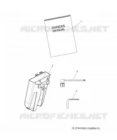 REFERENCES, TOOLS, BELT HOLDER, AND MANUEL DU PROPRIETAIRE