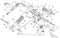 BRAS DE SUSPENSION ARRIERE ULTRA TOURING 0975378 AND EUROPEAN ULTRA TOURING E975378 (4938133813C004)