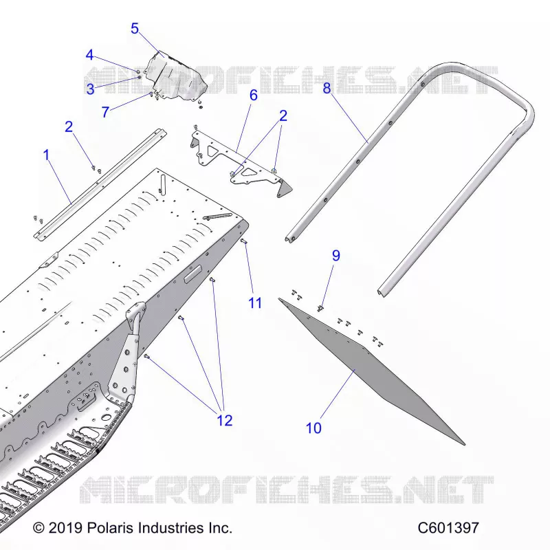CHASSIS, REAR ASM.