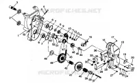 CARTER DE CHAINEE ASSEMBLY CLASSIC 0942865 AND  CLASSIC TOURING 0942875 (4924962496020A)