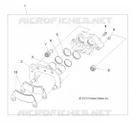 BRAKES, ETRIER DE FREIN AVANT