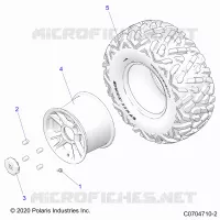 ROUES, REAR