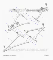 SUSPENSION AVANT CONTROL ARMS