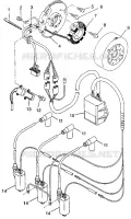 STATOR ULTRA SPX 0975678, ULTRA SPX SE H975678 and EUROPEAN ULTRA SPX SE E (4939533953D004)
